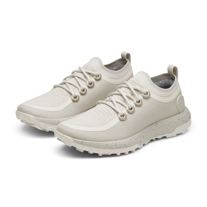 Women's Trail Runner - Weathered White (Weathered Grey Sole)