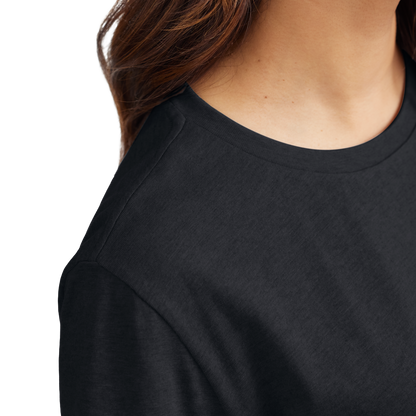 Women's Soft Merino Tee - True Black