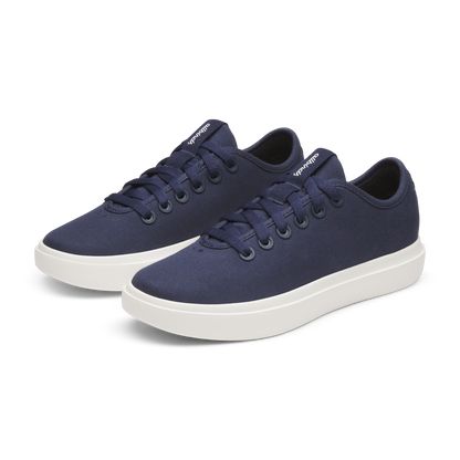 Women's Canvas Piper - Deep Navy (Natural White Sole)