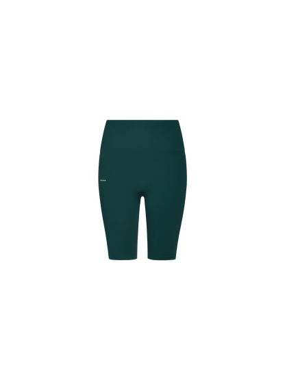 Women's Plant-Stretch Compressive Cycle Shorts—Foliage Green