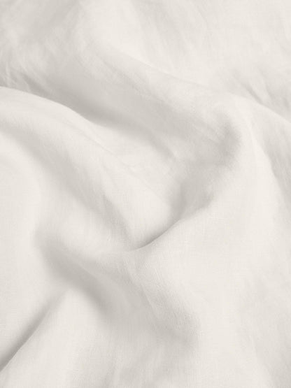 Aloe Linen Collared Long Sleeve Shirt—limestone