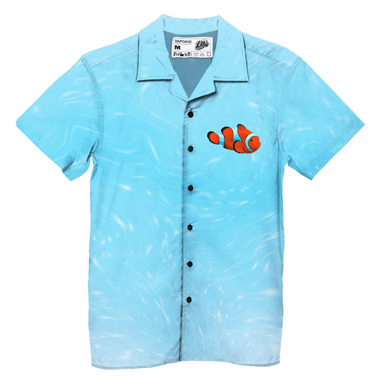 Aqua Terminal Hawaiian Shirt