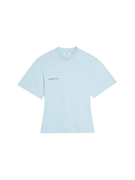 Womens PPRMINT™ Organic Cotton Wide Sleeve T-shirt—baby blue