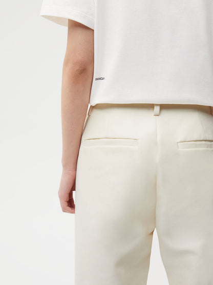 Womens Organic Cotton Regular Fit Trouser—elderflower