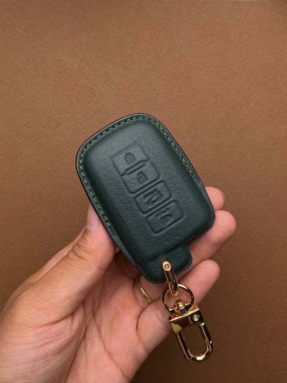 Leather Key Case for Toyota Altis (2019–2021) - TOB4