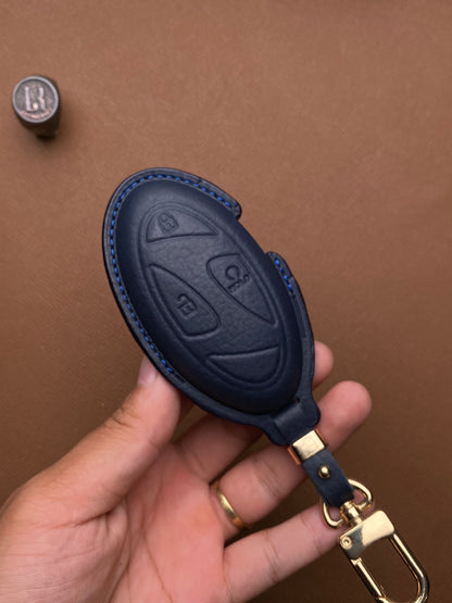 Leather Car Key Case for Huyndai SantaFe Tucson 2025 - HUYG4