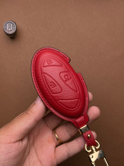 Leather Car Key Case for Huyndai SantaFe Tucson 2025 - HUYG4