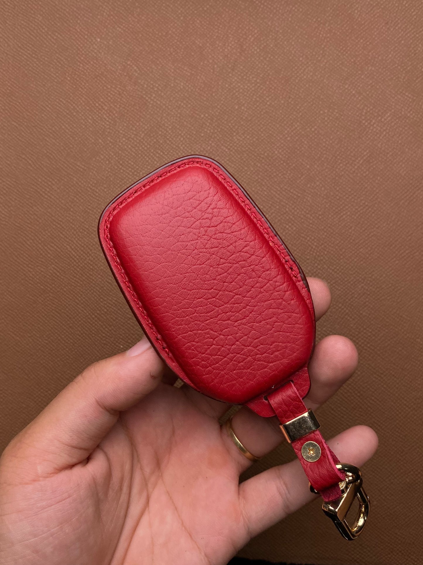Leather Key Case for Toyota CROSS, Altis (2022-2023) - D3.LOA