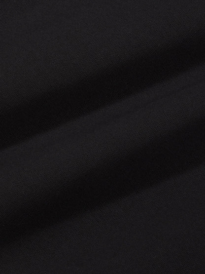 Womens In Conversion Cotton Hoodie—black