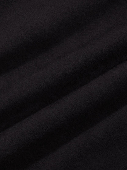 Womens In Conversion Cotton Hoodie—black