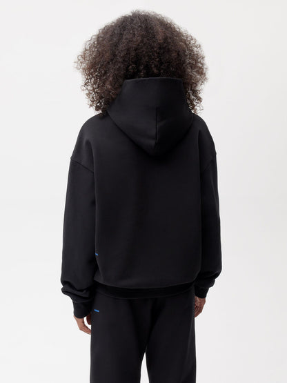 Womens In Conversion Cotton Hoodie—black