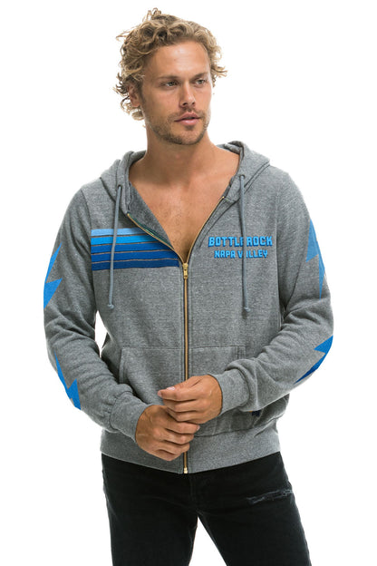 BOTTLEROCK 2025 ZIP HOODIE - HEATHER
