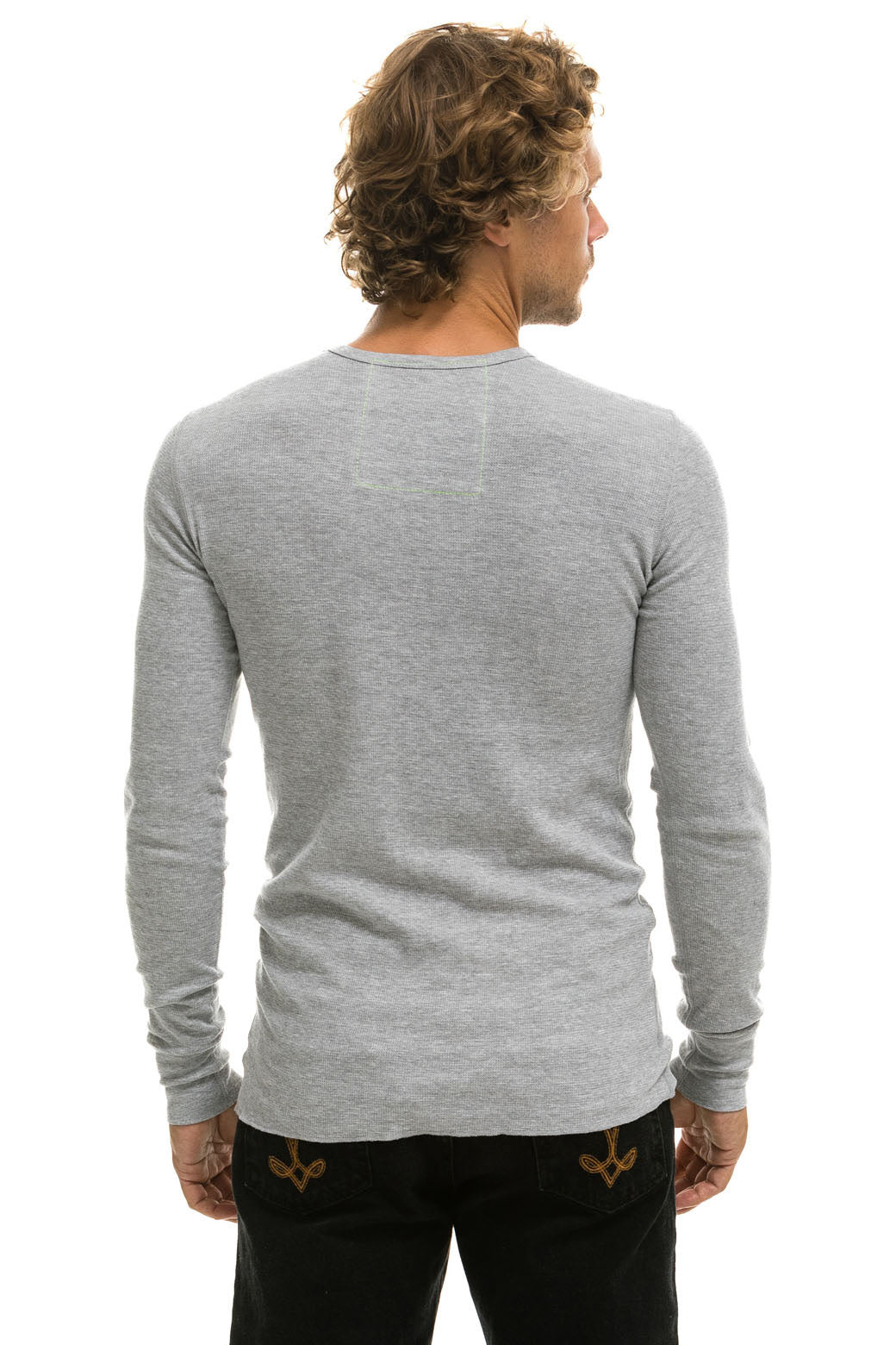 AVIATOR NATION BROOKLYN THERMAL - HEATHER GREY