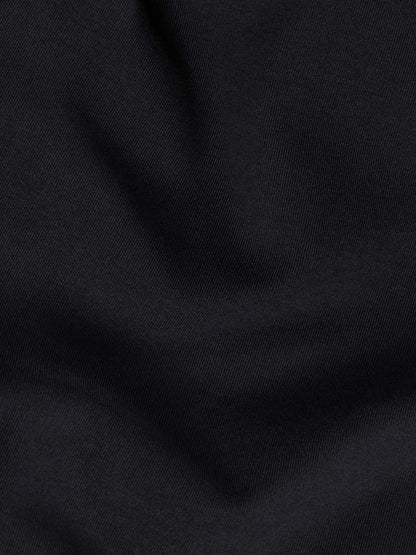 Womens Recycled Cotton Jersey Cargo Pants—black