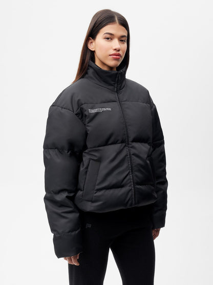Womens FLWRDWN™ Bomber Jacket—black