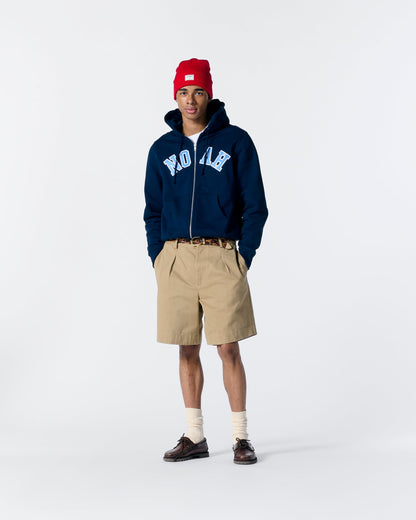 Arch Appliqué Zip-Up Hoodie