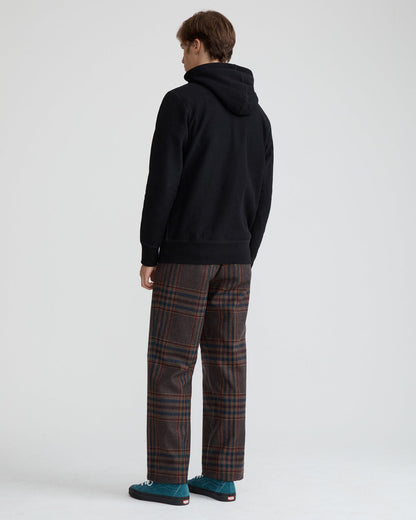 Zip-Up Collar Hoodie