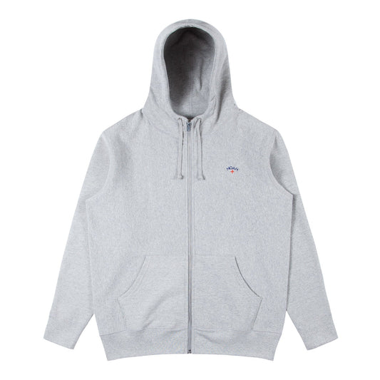 Zip-Up Collar Hoodie