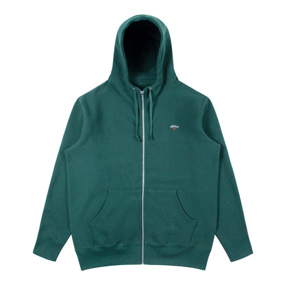 Zip-Up Collar Hoodie