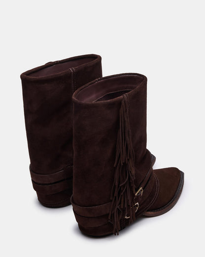ANSEL BROWN SUEDE
