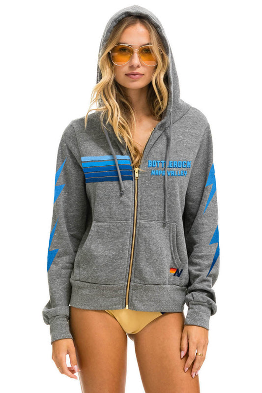 BOTTLEROCK 2025 ZIP HOODIE - HEATHER
