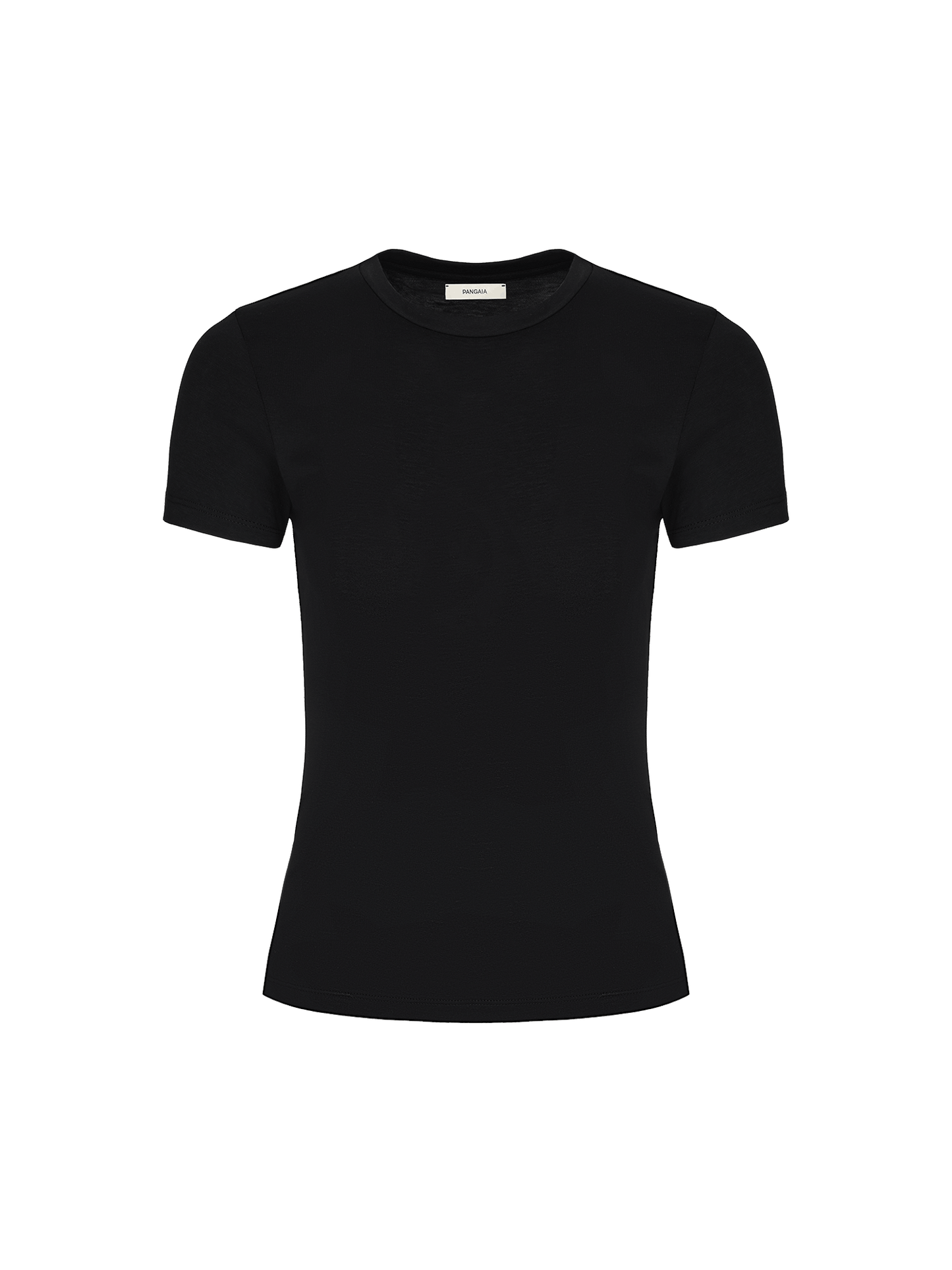 Womens 365 Cotton-Stretch T-shirt—black
