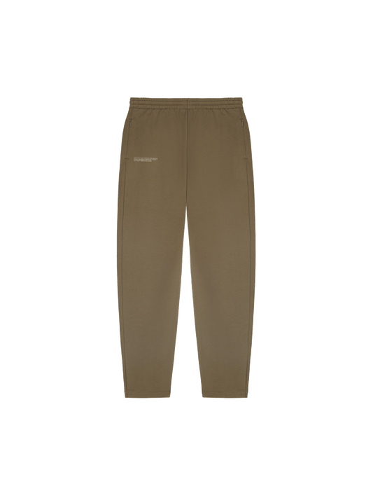 Women's Active Jersey Track Pants—soil brown