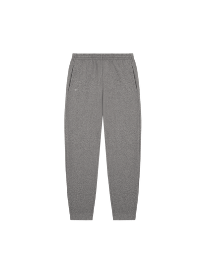 Womens Recycled Wool Jersey Barrel-Leg Track Pants—volcanic grey