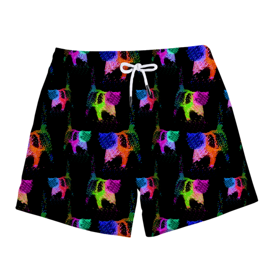 Cats On Tape Swim Trunks