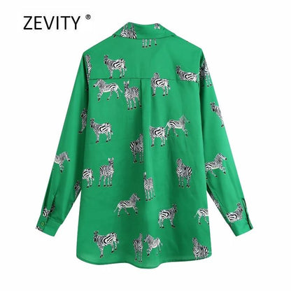 Blouse office ladies long