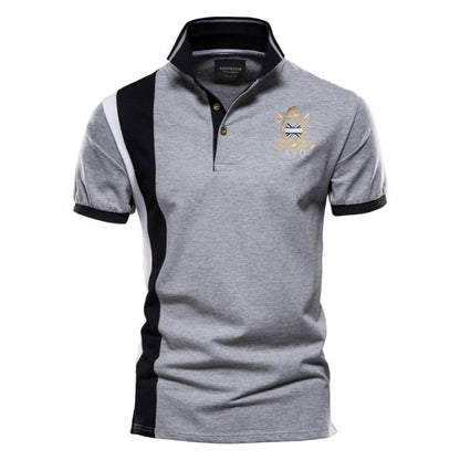 Badge Embroidery Polo Shirt